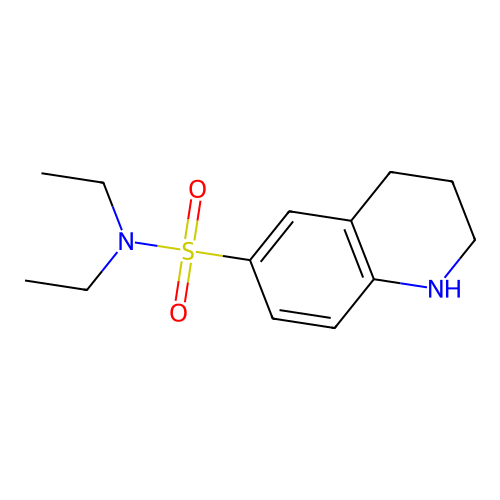n,n-Diethyl-1,2,3,4-tetrahydroquinoline-6-sulfonamide structure