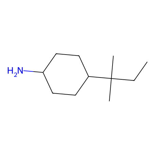 4-(1,1-Dimethylpropyl)cyclohexanamine structure