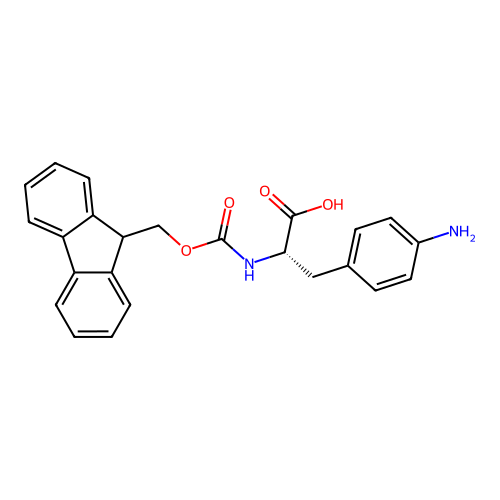 Fmoc-4-Amino-L-phenylalanine structure