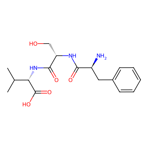 L-Valine, L-phenylalanyl-L-seryl- structure