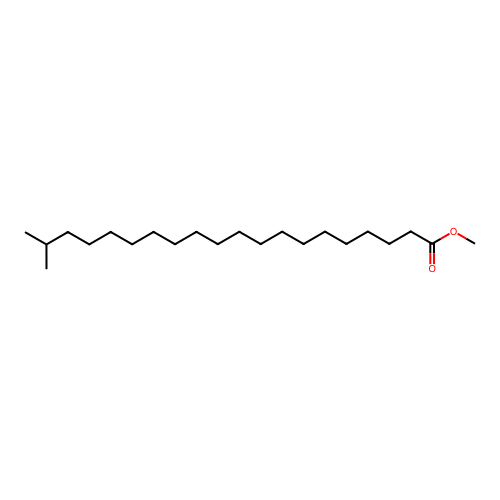 Methyl 19-methyleicosanoate structure