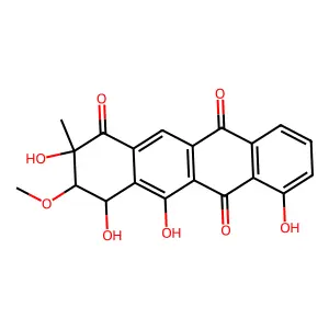 Aranciamycinone structure
