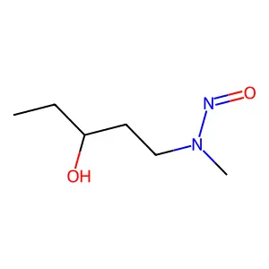 N-(3-羟基戊基)-N-甲基亚硝酸胺 structure