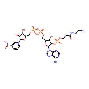 2'-O-(N-(2-Aminoethyl)carbamoylethyl)phosphono-NAD structure