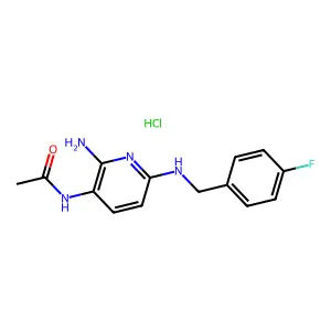 N-t-butylnorchlorcyclizine structure