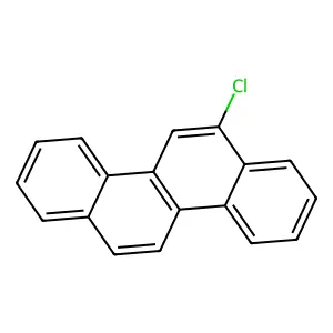 Chrysene, 6-chloro- structure