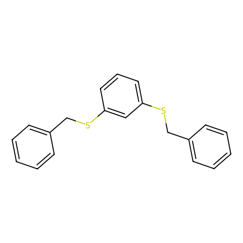 1,3-Bis(benzylsulfanyl)benzene structure