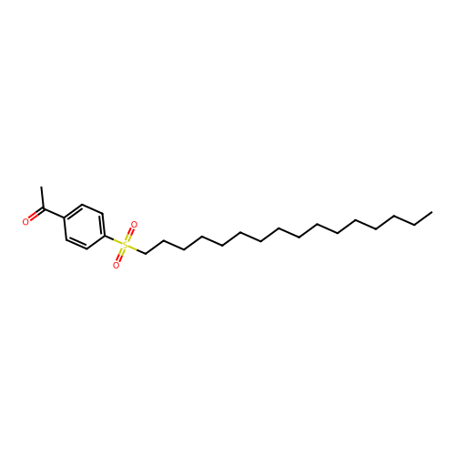 1-(4-Hexadecylsulfonylphenyl)ethanone structure