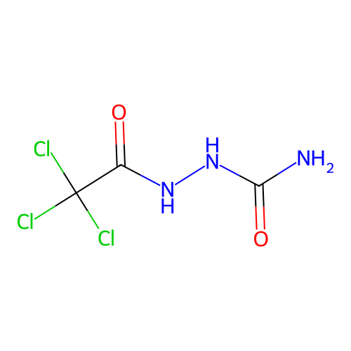 [(2,2,2-Trichloroacetyl)amino]urea structure