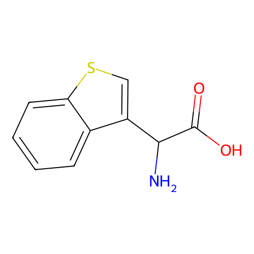 Amino-benzo[B]thiophen-3-YL-acetic acid structure