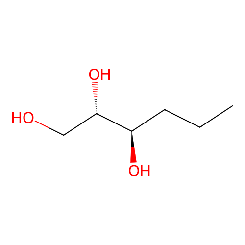 1,2,3-Hexanetriol, (2S,3R)- structure