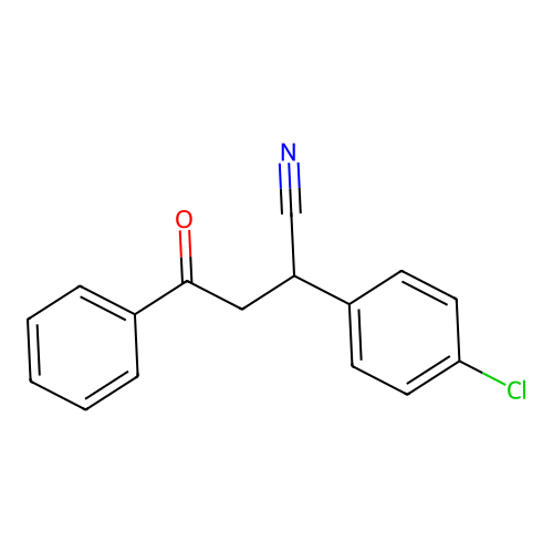 2-(4-氯苯基)-4-氧代-4-苯基丁腈 structure
