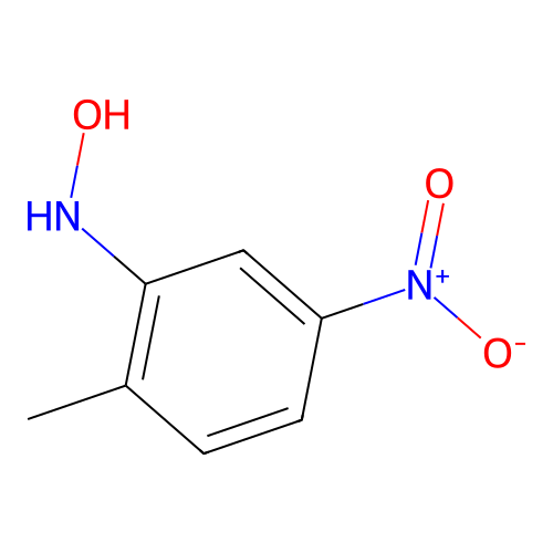 Benzenamine, N-hydroxy-2-methyl-5-nitro- structure