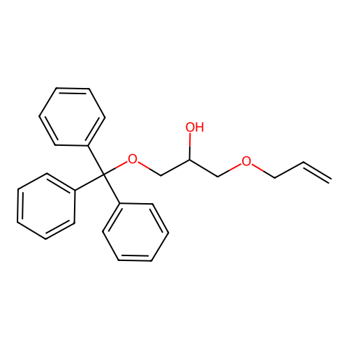 1-(Allyloxy)-3-(trityloxy)-2-propanol structure
