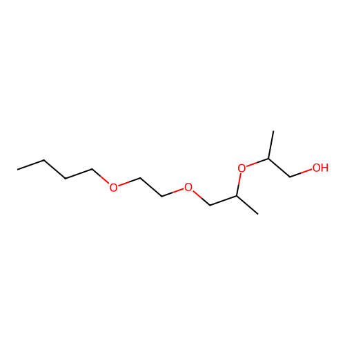 2-[2-(2-Butoxyethoxy)-1-methylethoxy]propan-1-OL structure