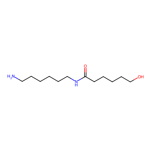 N-(6-Aminohexyl)-6-hydroxyhexanamide structure