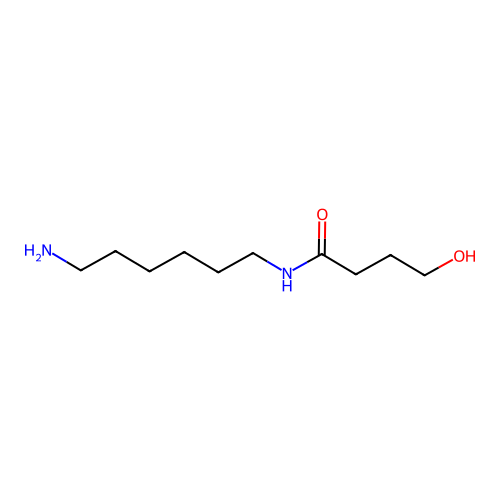 N-(6-Aminohexyl)-4-hydroxybutyramide structure