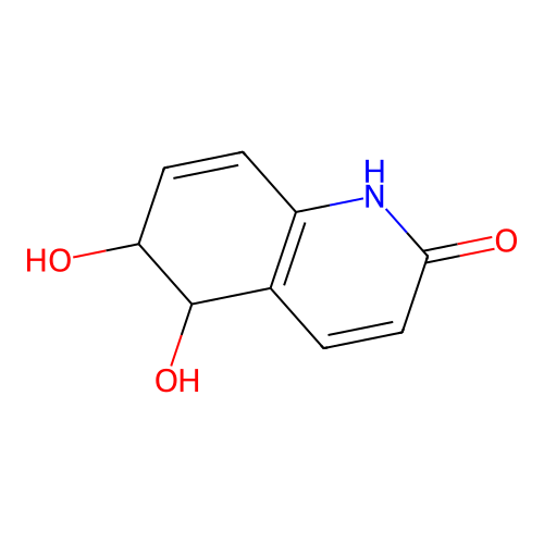 5,6-Dihydroquinoline-2,5,6-triol structure