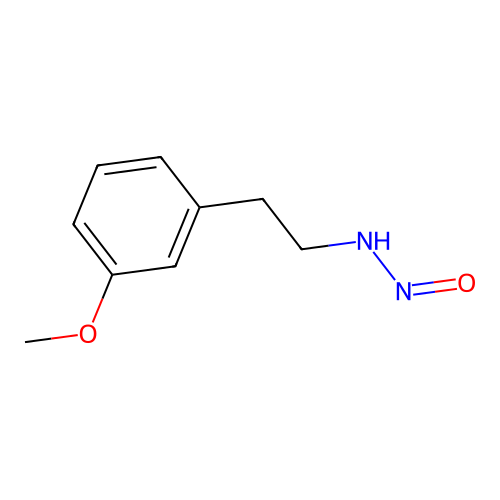 N-(3-Methoxyphenethyl)nitrous amide structure