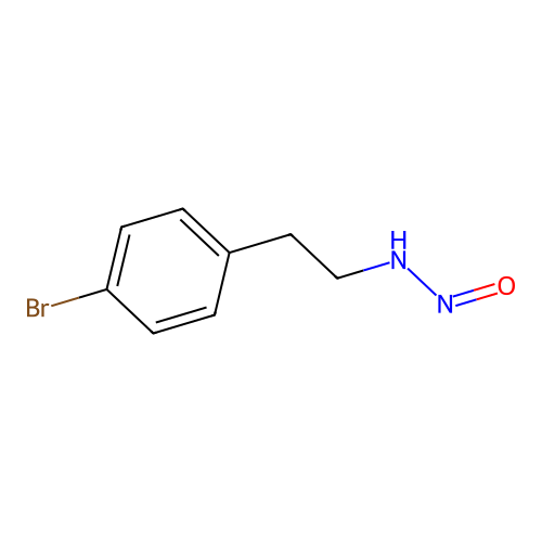 N-(4-Bromophenethyl)nitrous amide structure