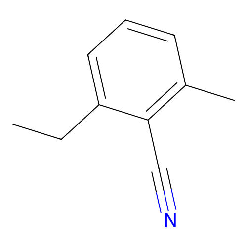 2-Ethyl-6-methylbenzonitrile structure