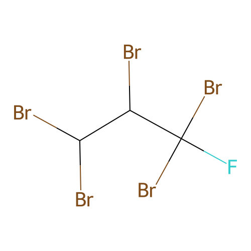 1,1,2,3,3-Pentabromo-1-fluoropropane structure