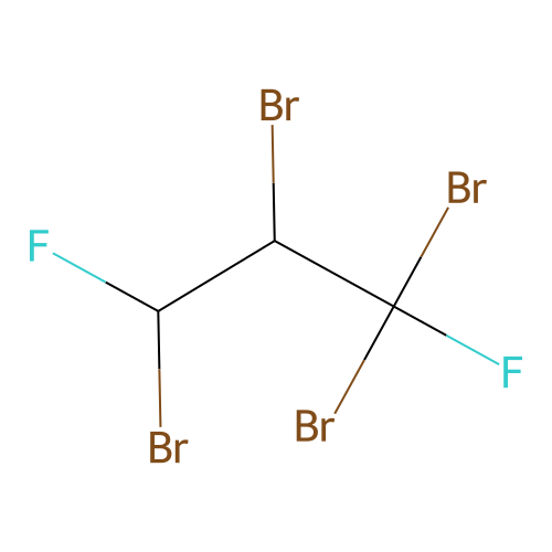 1,1,2,3-Tetrabromo-1,3-difluoropropane structure