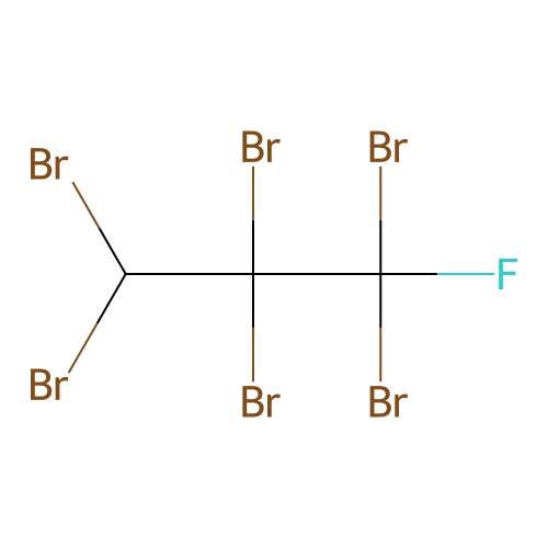 1,1,2,2,3,3-Hexabromo-1-fluoropropane structure