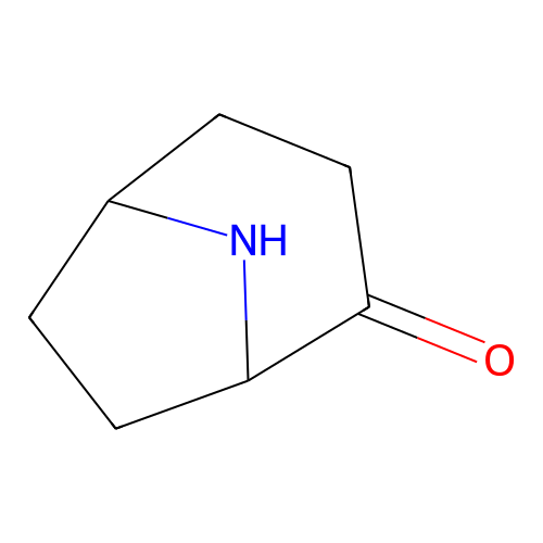 8-Azabicyclo[3.2.1]octan-2-one structure