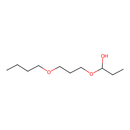 Propanol, 1(or 2)-(2-butoxymethylethoxy)- structure
