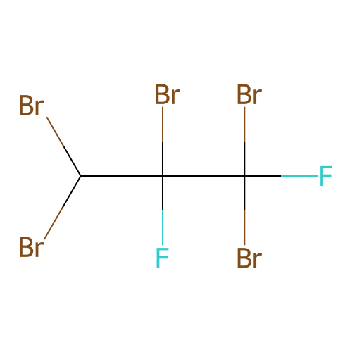 1,1,2,3,3-Pentabromo-1,2-difluoropropane structure
