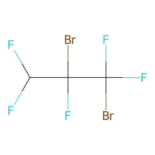 1,2-Dibromo-1,1,2,3,3-pentafluoropropane structure