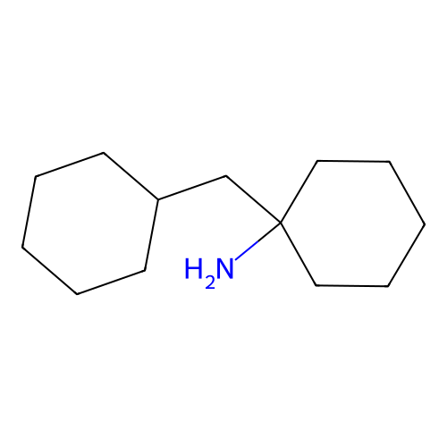 1-(Cyclohexylmethyl)cyclohexan-1-amine structure