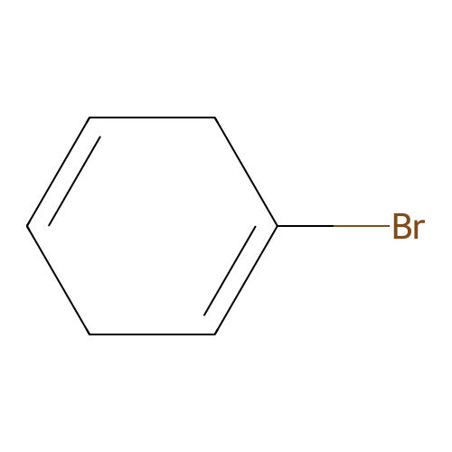 1,4-Cyclohexadiene, 1-bromo structure