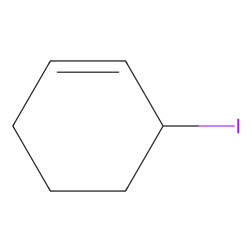 3-Iodocyclohexene structure