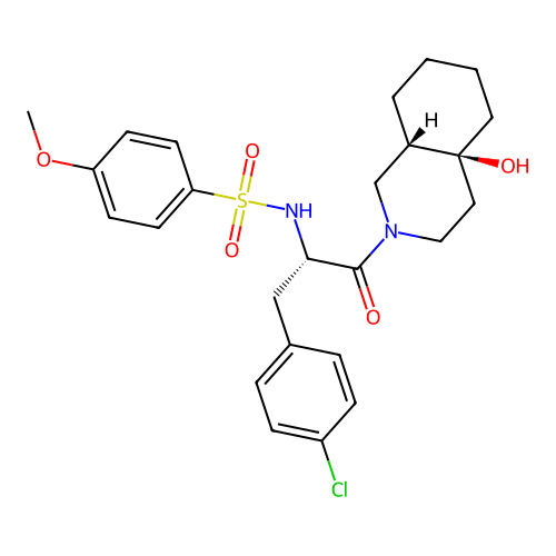 C25H31ClN2O5S structure