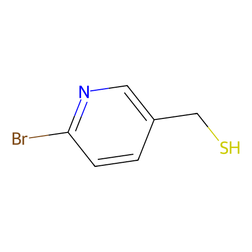 (6-Bromopyridin-3-yl)methanethiol structure