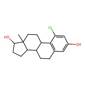 1-Chloroestradiol structure
