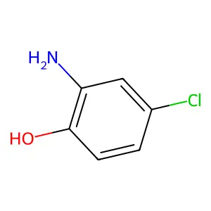 2-Amino-4-chlorophenol structure