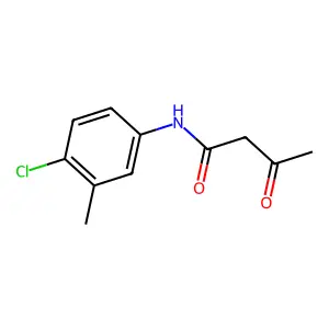 N-(3-氯-邻甲苯基)-3-氧代丁酰胺 structure