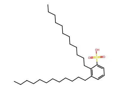 双十二烷基苯磺酸 structure