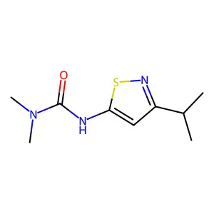 N,N-Dimethyl-N'-(3-isopropyl-5-isothiazolyl)urea structure