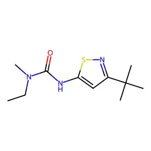 N'-(3-tert-Butyl-5-isothiazolyl)-N-ethyl-N-methylurea structure