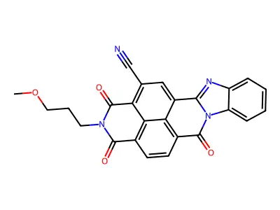 Disperse Yellow 63 structure