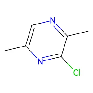3-Chloro-2,5-dimethylpyrazine structure