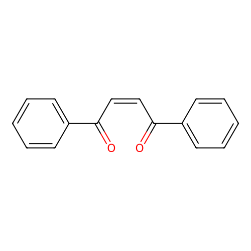 cis-1,2-Dibenzoylethylene structure