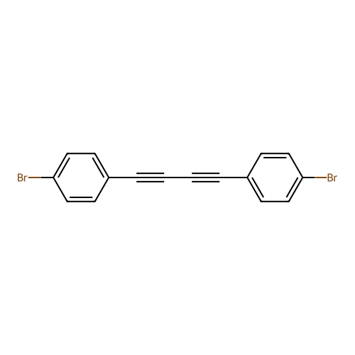 1,4-Bis(4-bromophenyl)-1,3-butadiyne structure