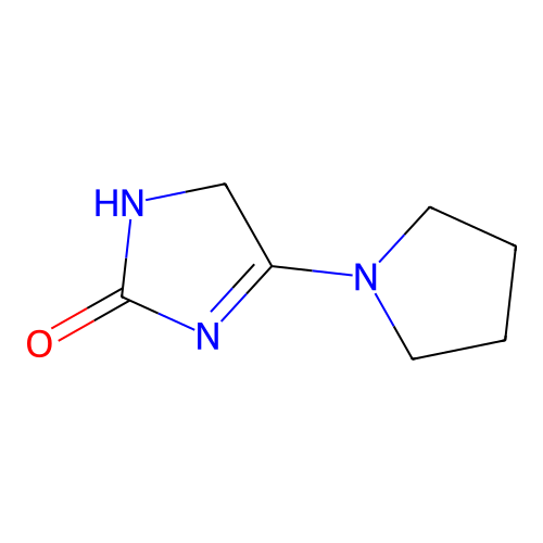 4-Pyrrolidin-1-yl-1,5-dihydro-imidazol-2-one structure