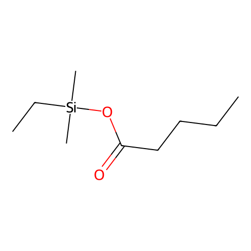 [Ethyl(dimethyl)silyl] pentanoate structure
