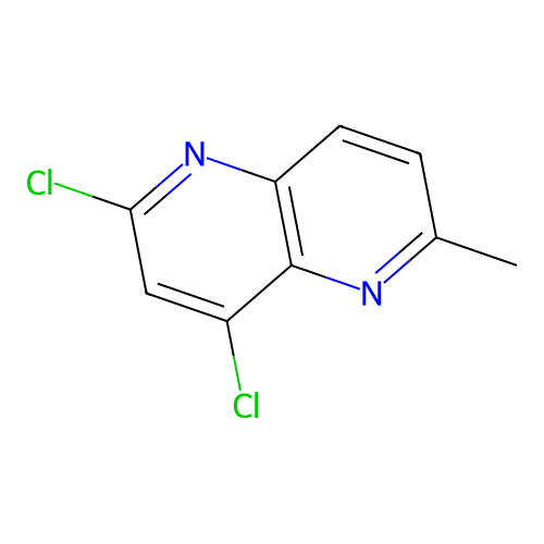 2,4-Dichloro-6-methyl-1,5-naphthyridine structure